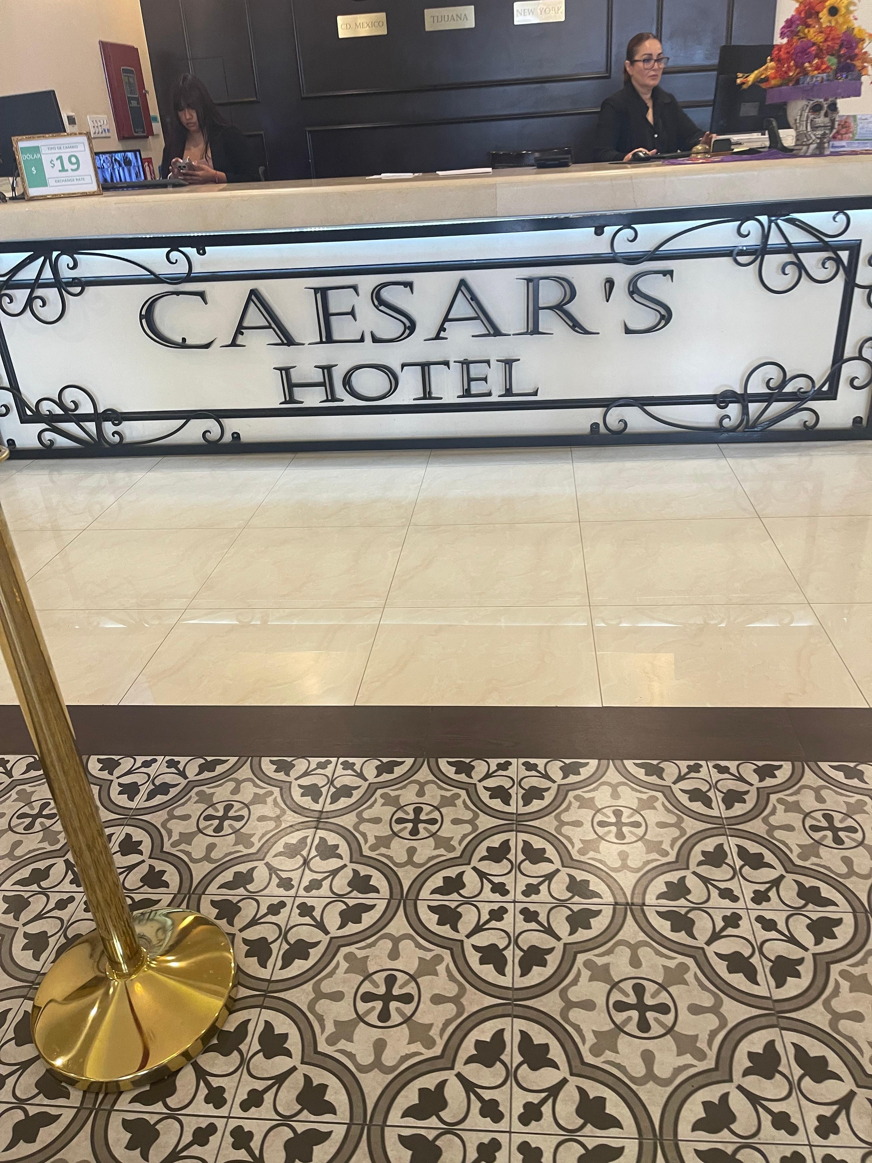 Lobby front desk check in 