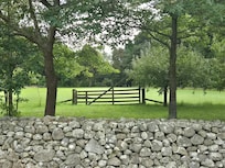 Stone wall on Woodbury Rd