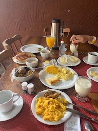 Café da manhã escolhido