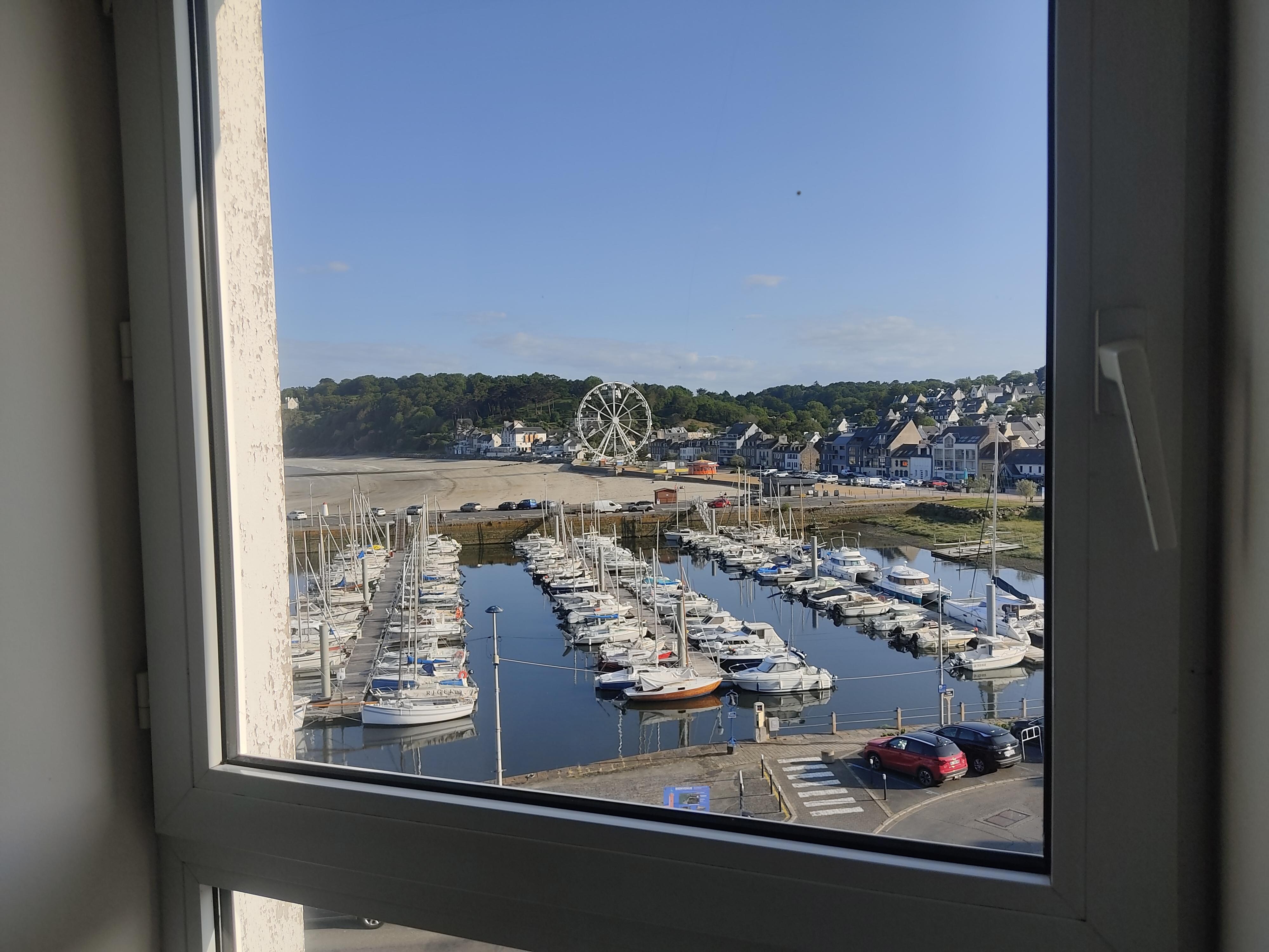 Vue de notre fenêtre