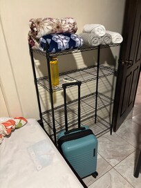 Example of bedroom shelves