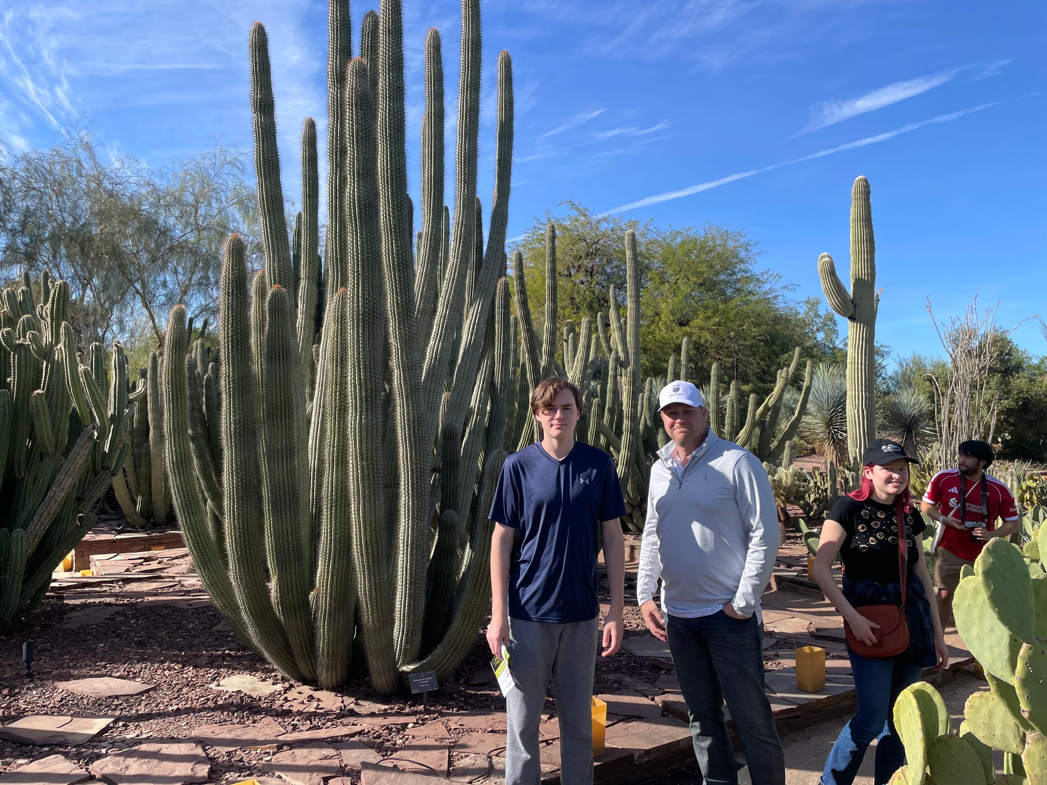 A walk in Desert Botanical Garden in Phoenix