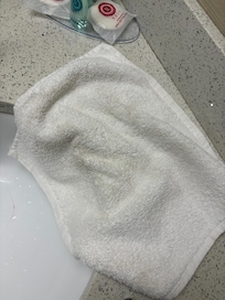 Dirty towel