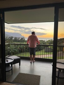 View from unit’s back lanai.