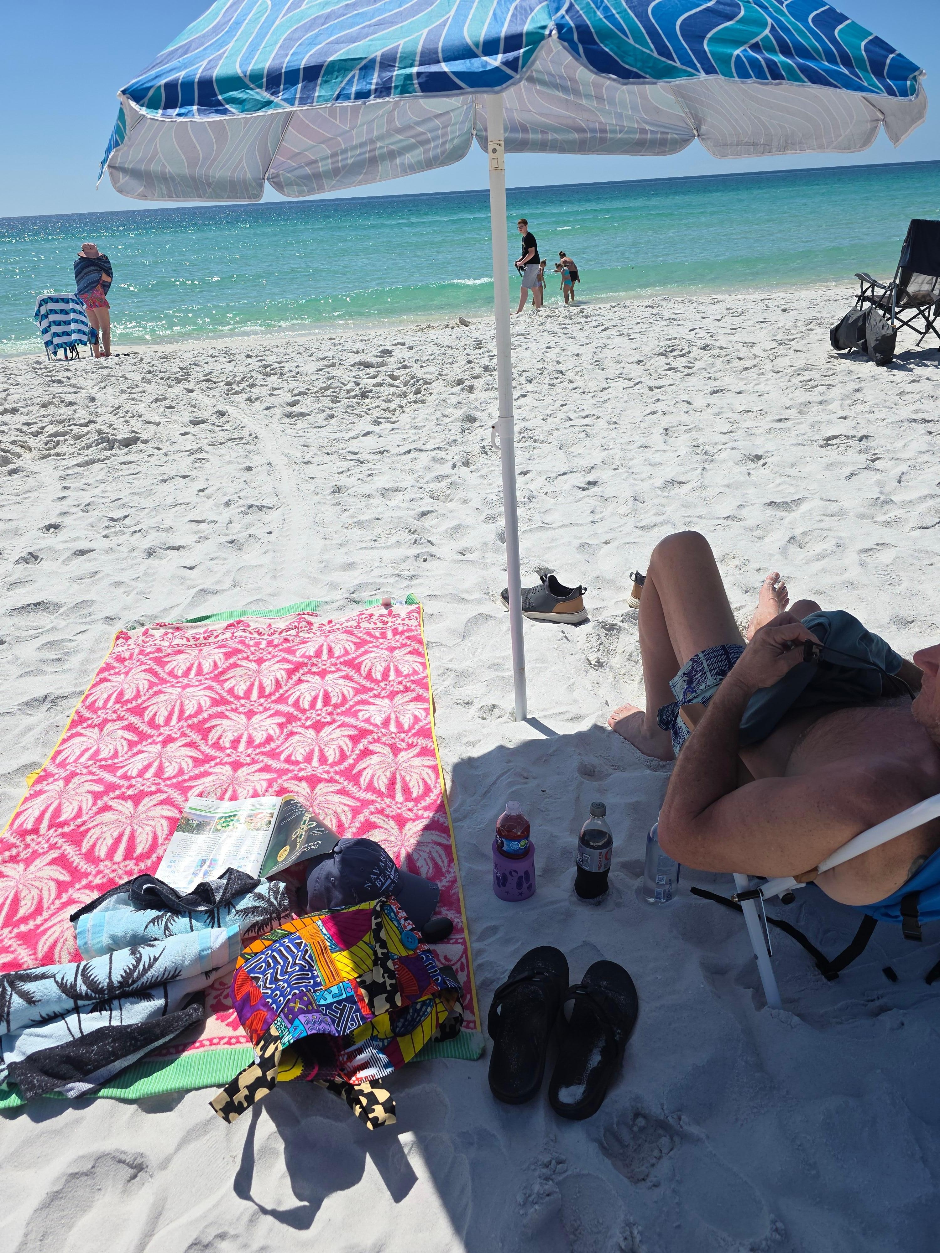 Enjoyed hours on the beach