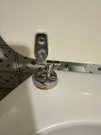 Dried pee , very dirty toilet