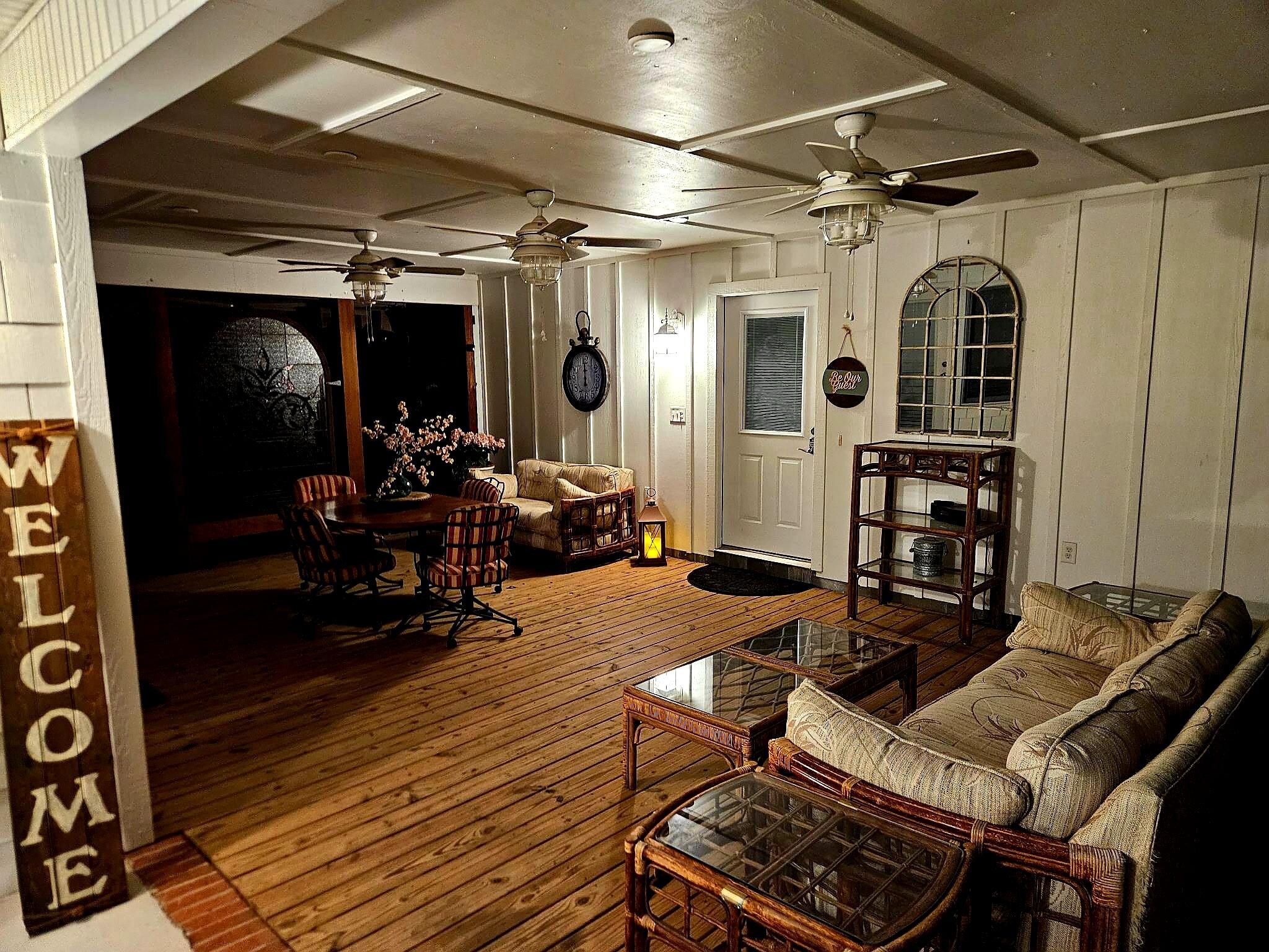 Love the covered porch.