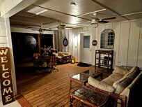 Love the covered porch.