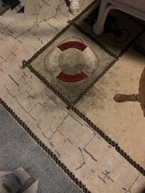 Soiled rug in living area.. sleeper sofa was very dirty. Could not use porch area because of loud a/cunit.