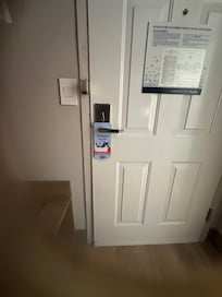 Our broken unsafe door