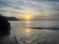 Sunset from Hideaways Beach
