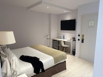This was the bigger size bedroom
