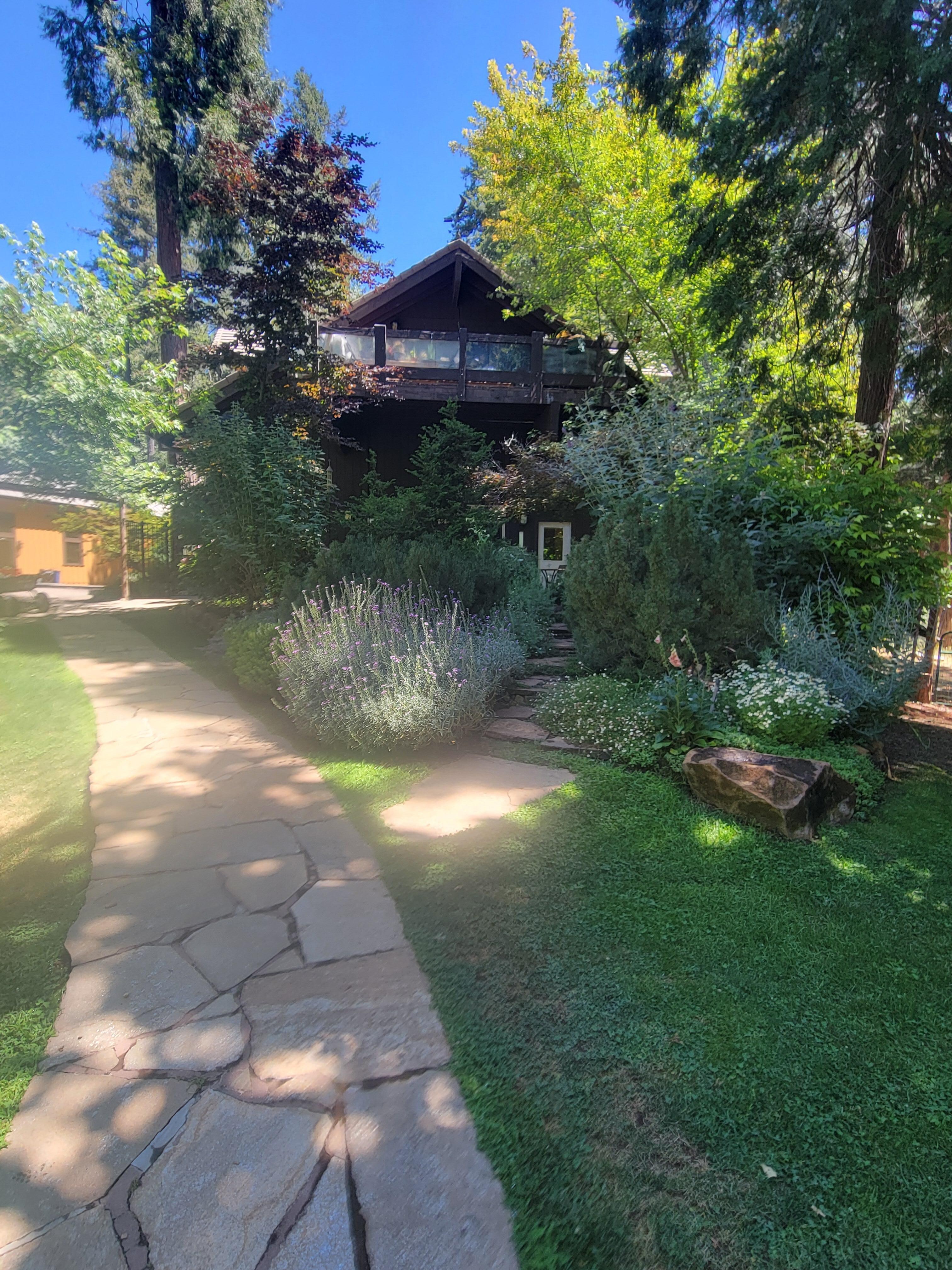 Walkway further up