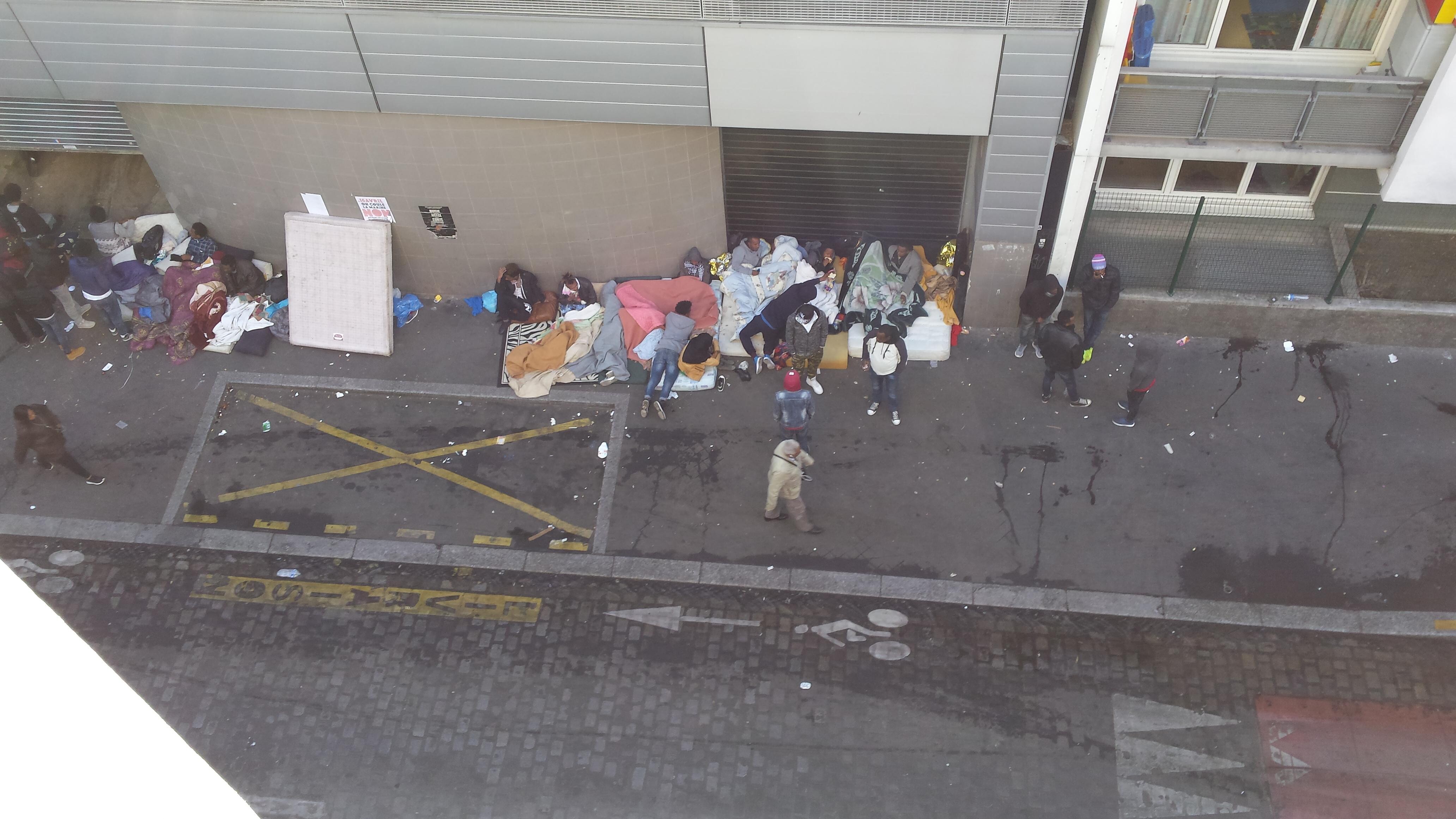 Uitzicht vanuit hotelkamer