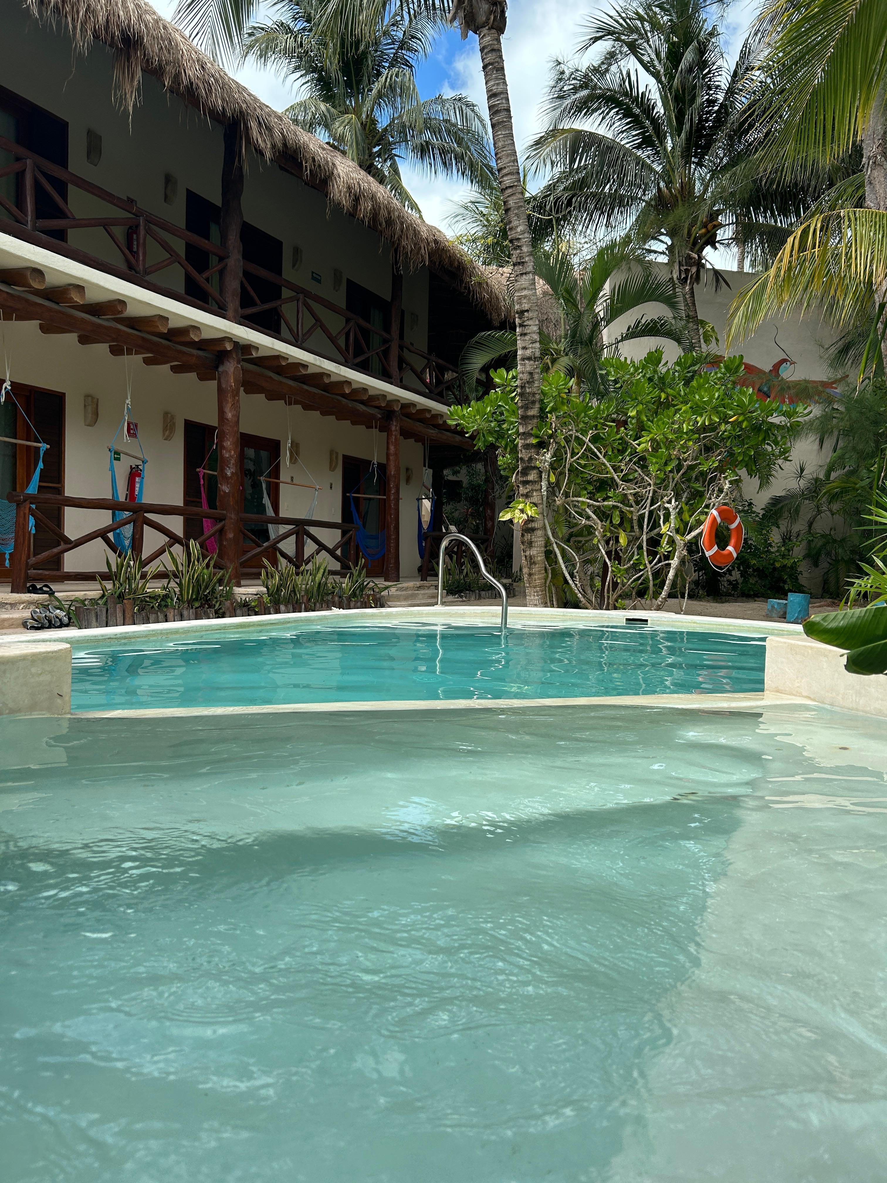 Pool outside our room. 