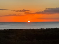 Sunset from the balcony