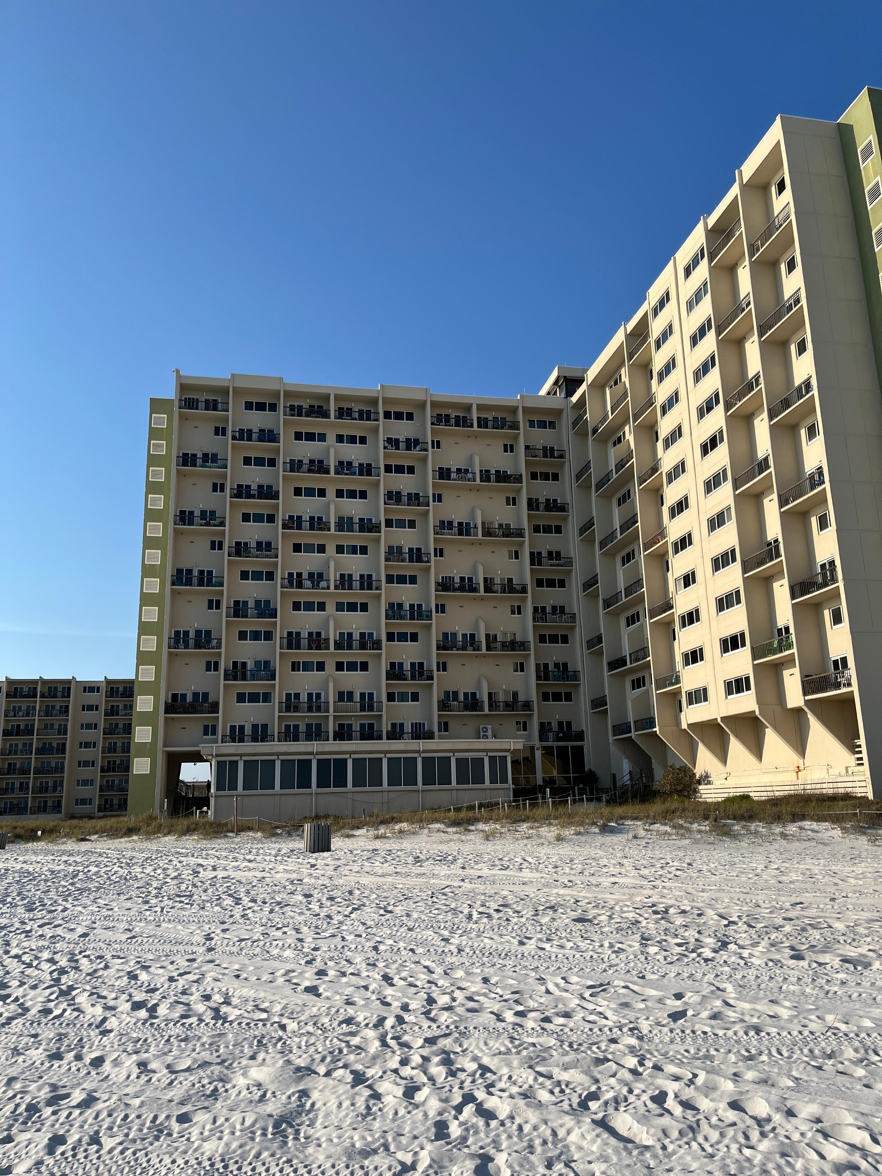 From the beach, you’re so close. 