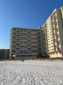 From the beach, you’re so close.