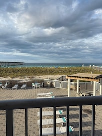 View from the balcony.