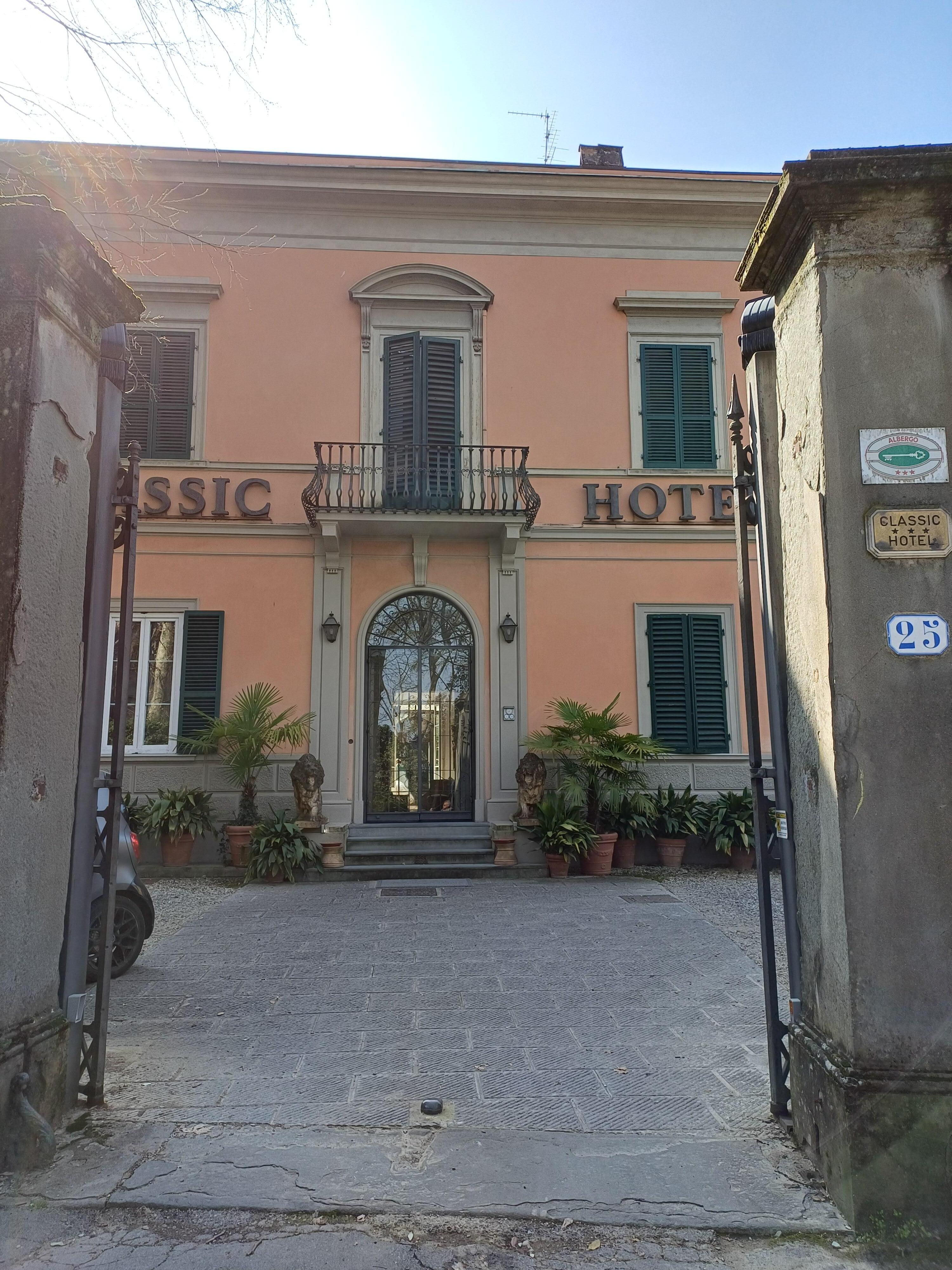 Entrata dell'hotel