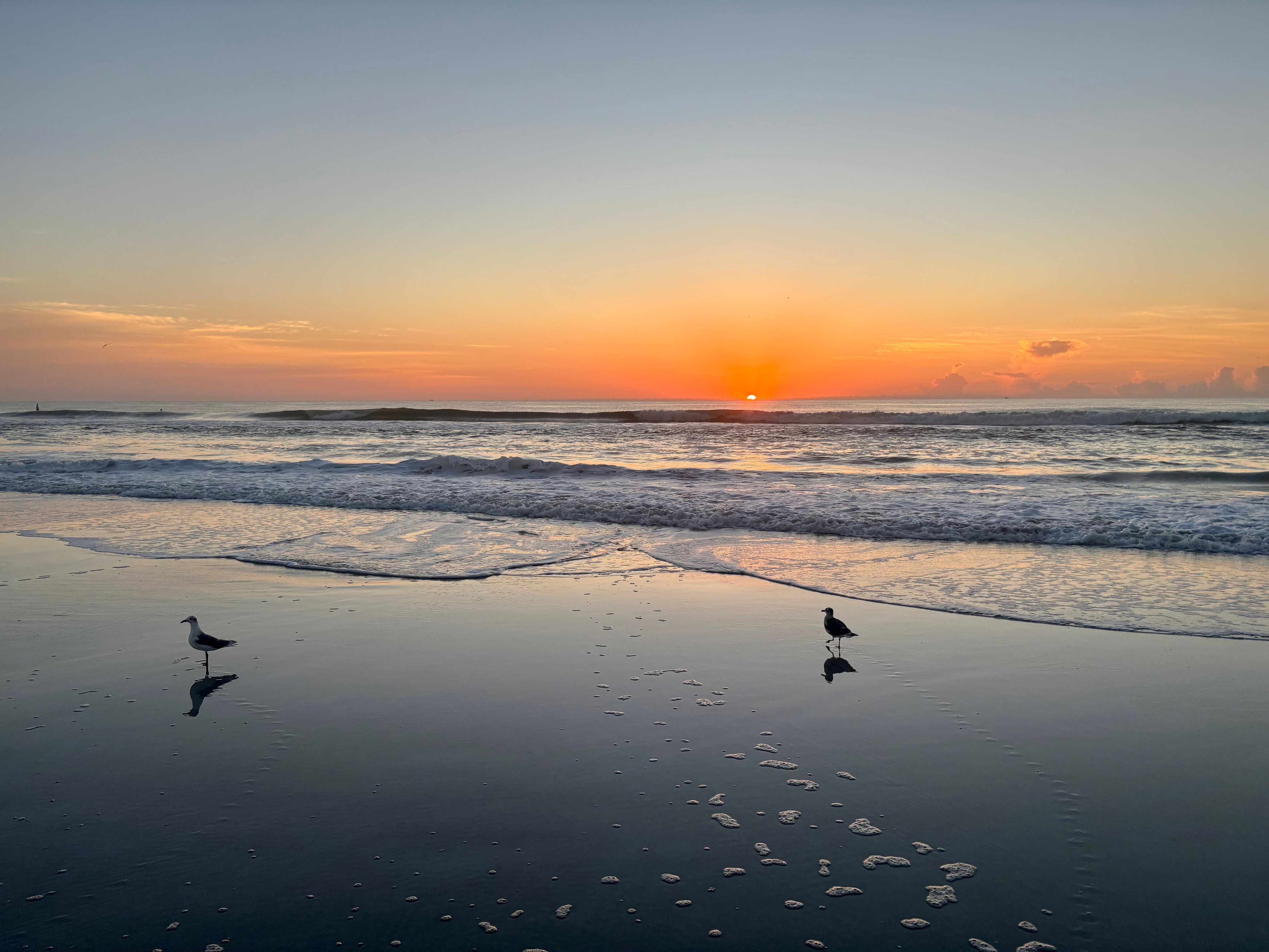 Sunrise from the beach
