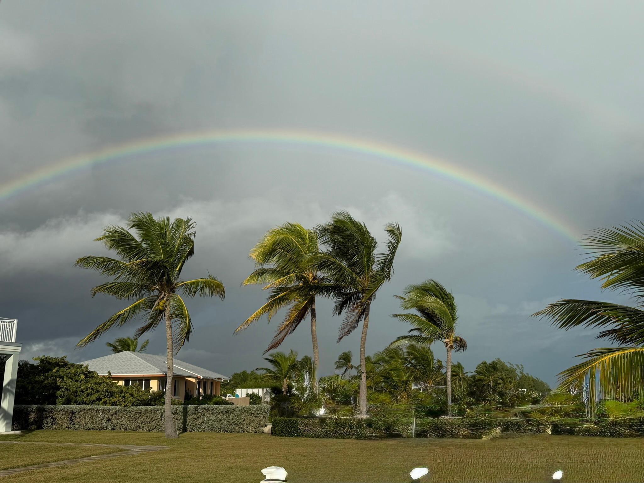 Rainbows make rainy days beautiful