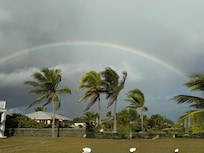 Rainbows make rainy days beautiful