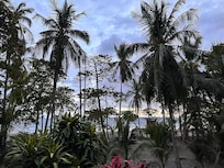 Sunset from the balcony