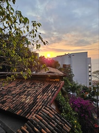 Sunset from balcony
