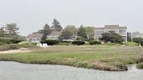 Our Seadaisy Cottage is the one on the far left. This pic was taken from Ridgevale Beach.
