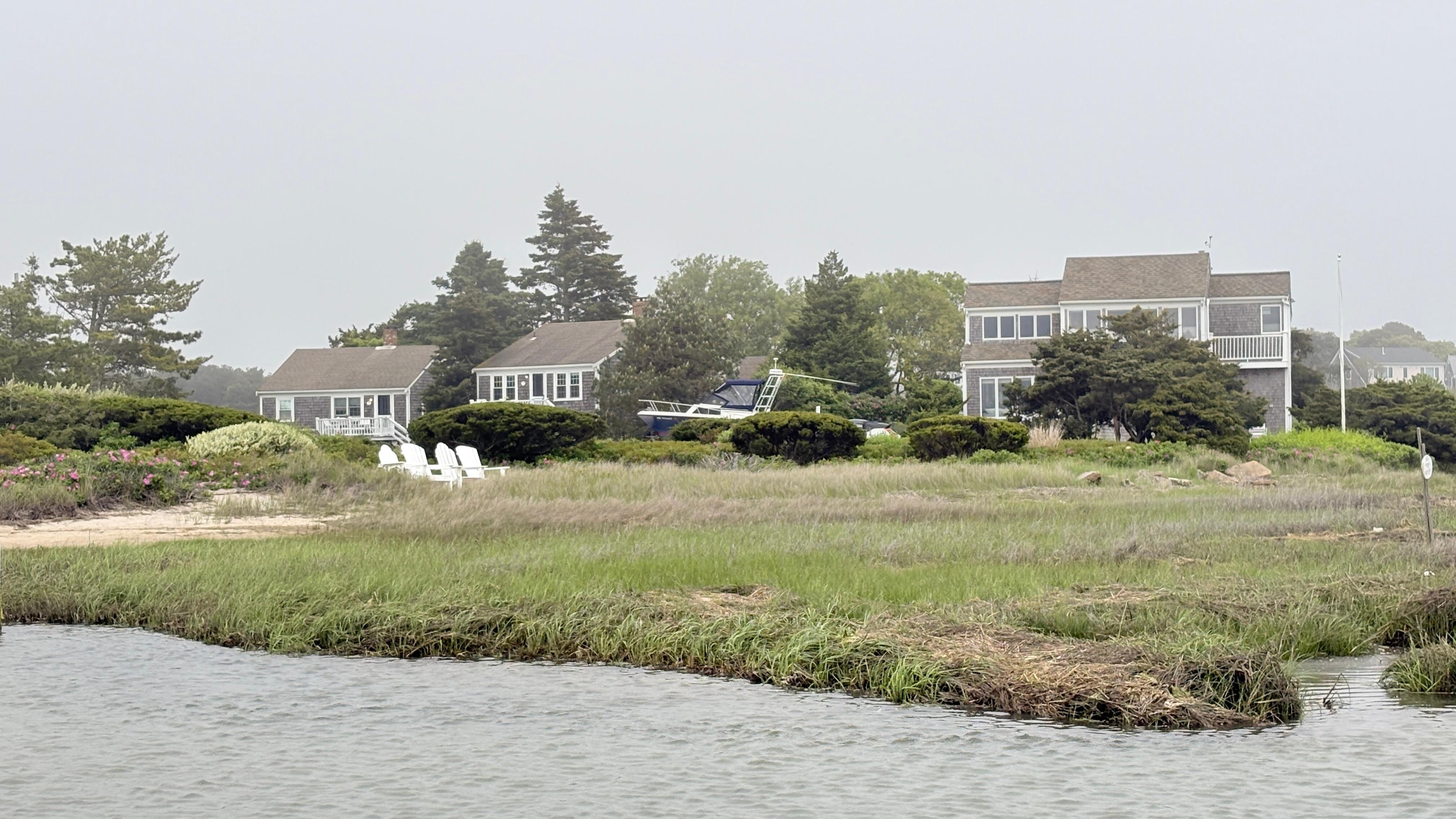 Our Seadaisy Cottage is the one on the far left. This pic was taken from Ridgevale Beach. 