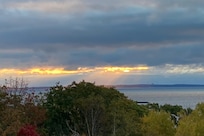 Another sunrise from our balcony.