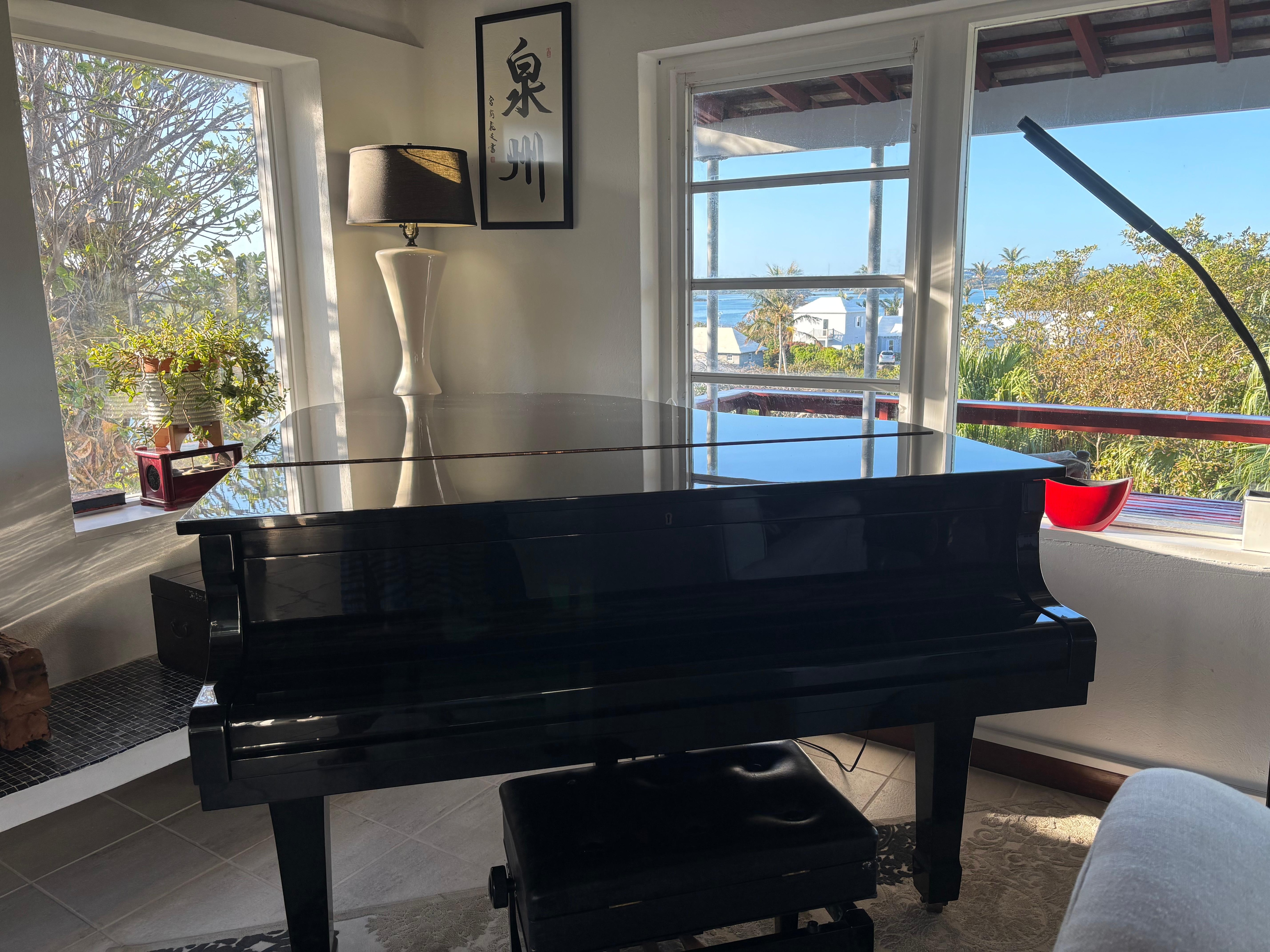 Stunning corner view from the living room.