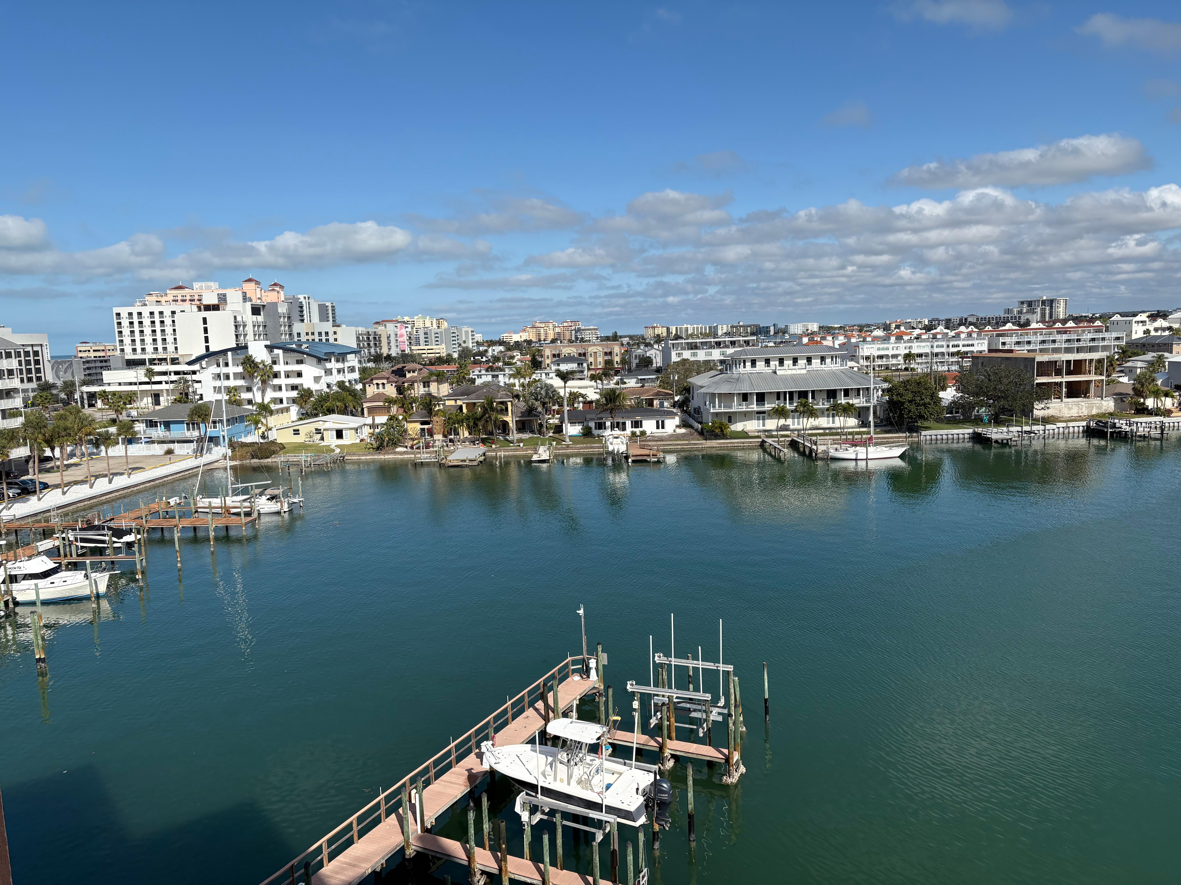 View from our balcony