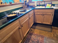 Worn out kitchen