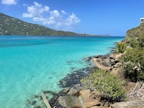 Looking west from the waterside deck.