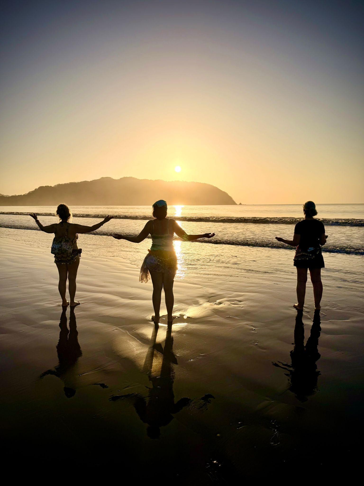 Sunrise on the beach