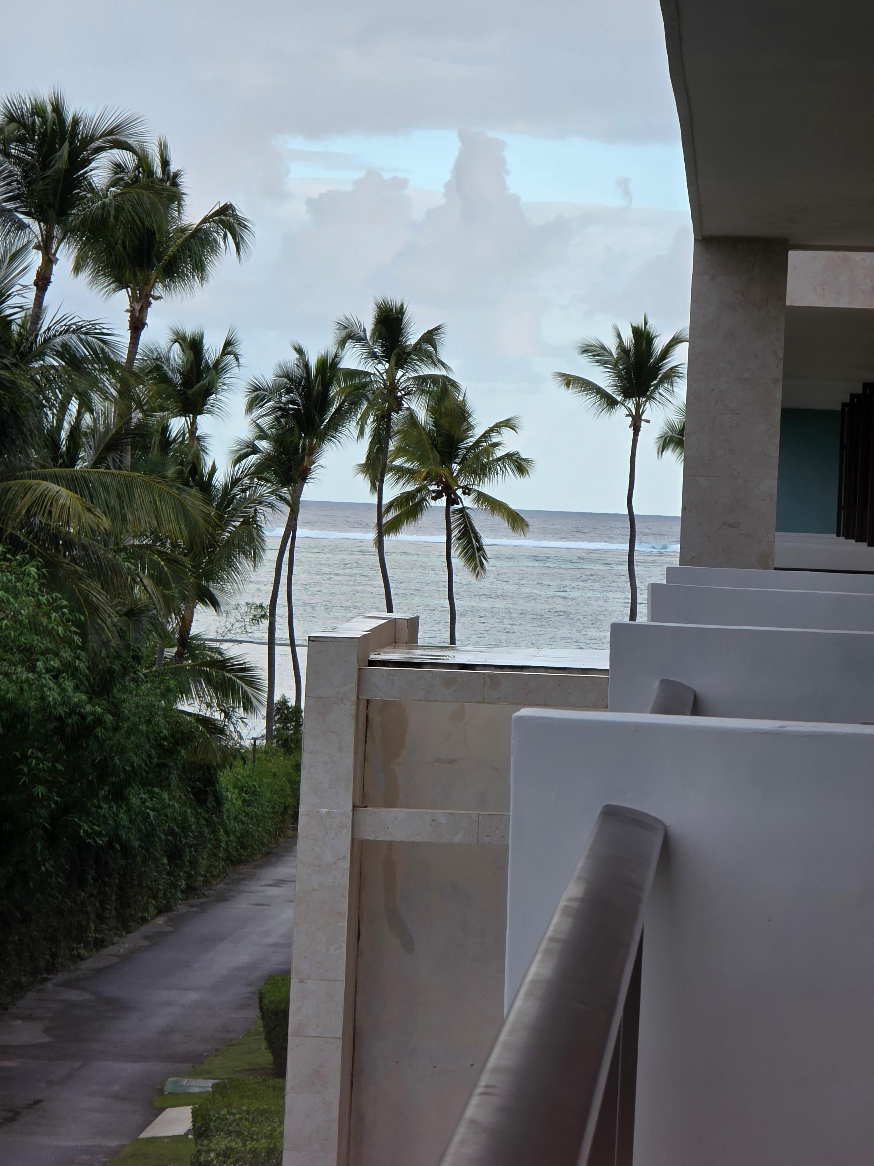 Ocean views from many rooms