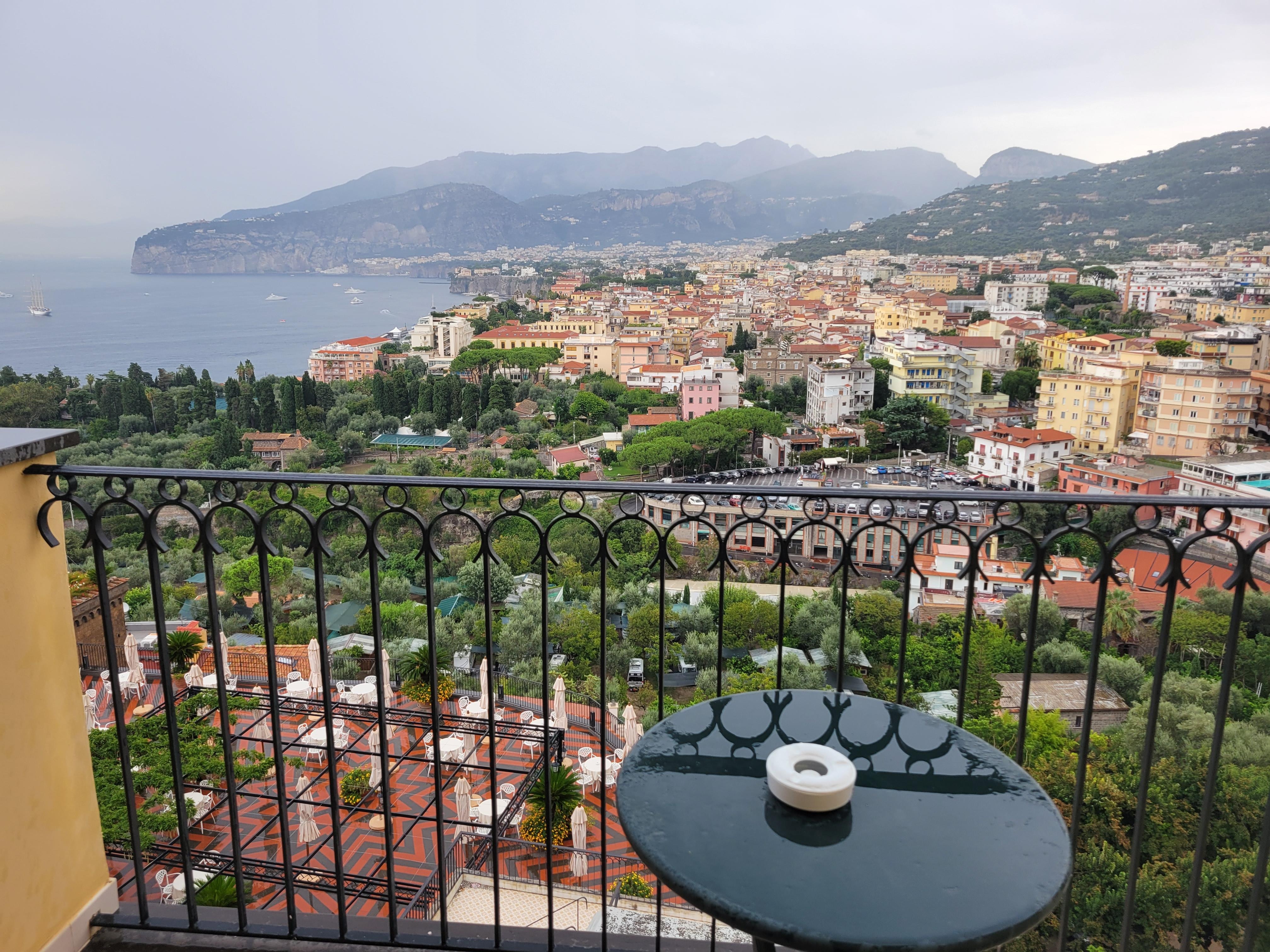 our balcony view