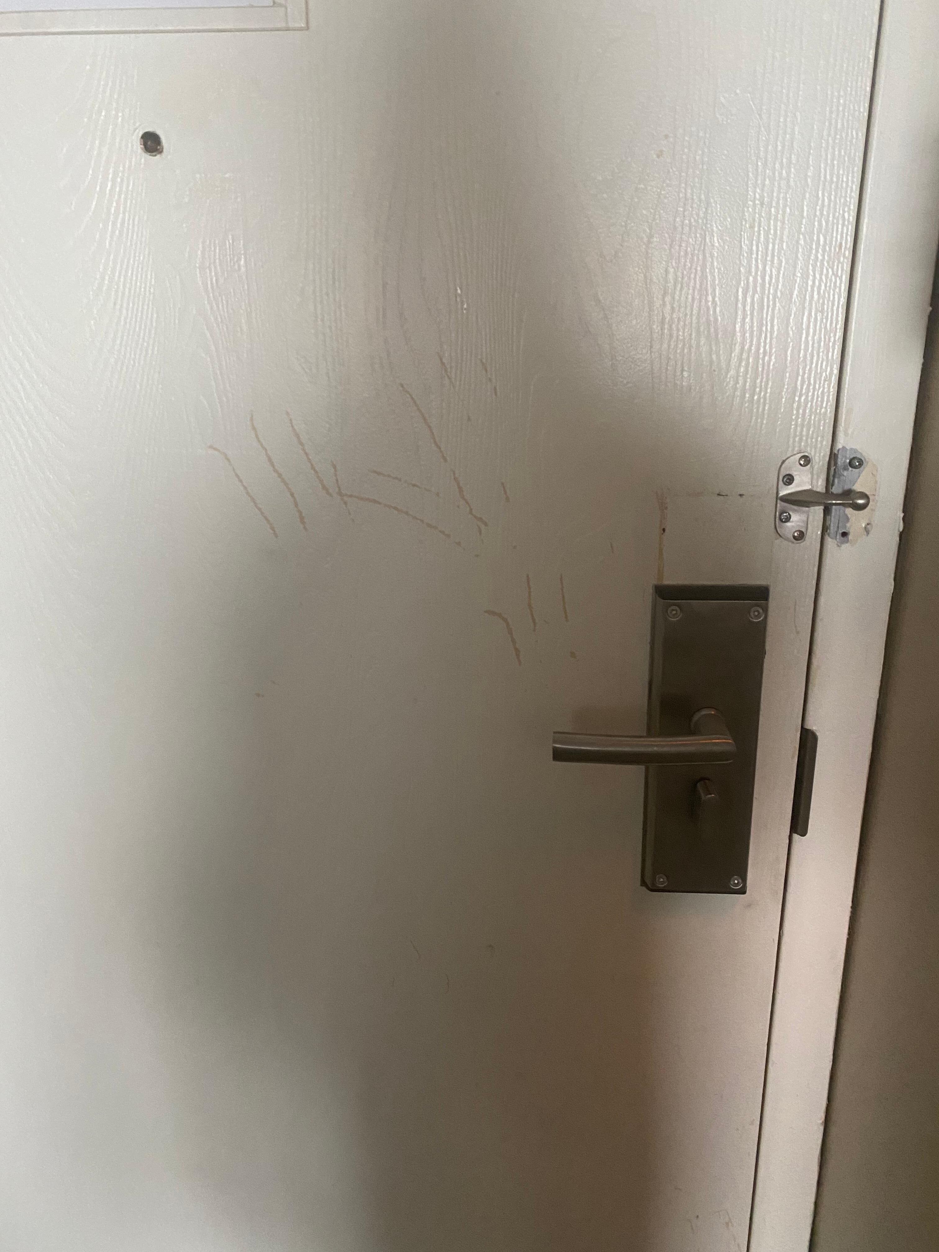 Scratch marks
