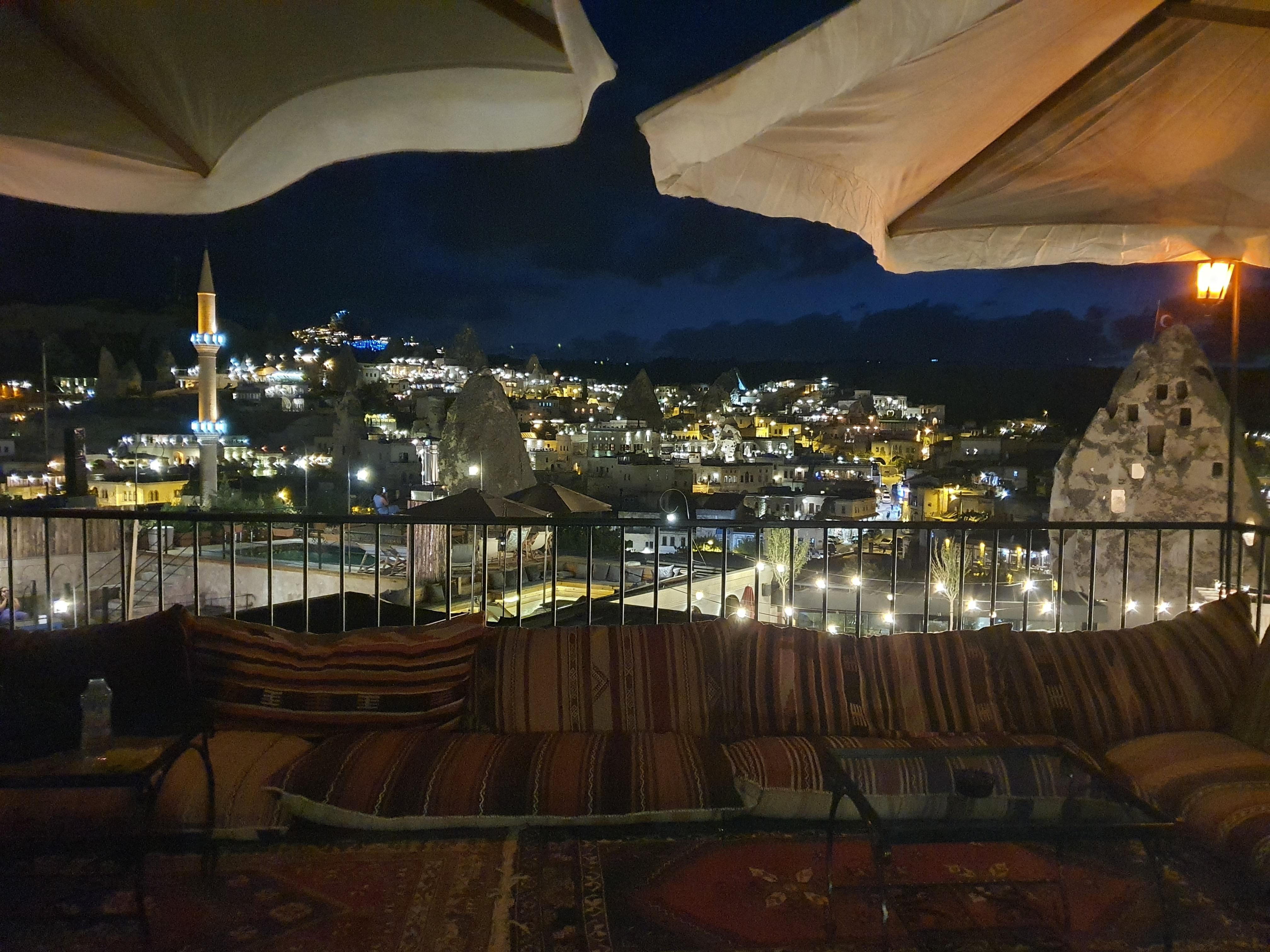 저녁테라스야경