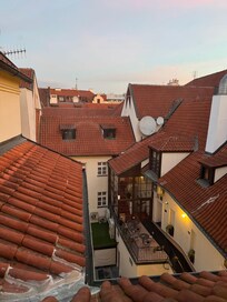 Udsigt fra værelset øverst oppe