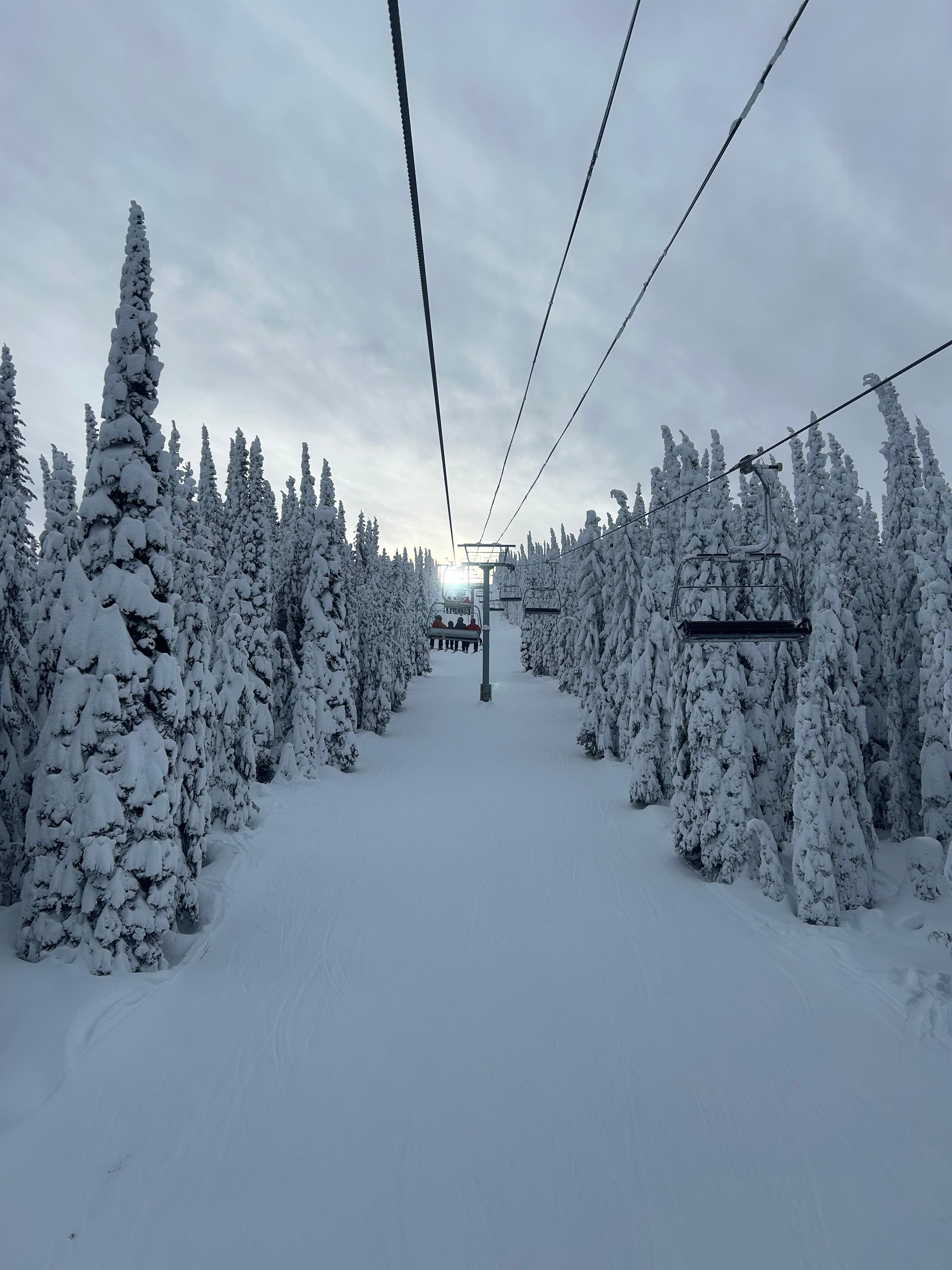 Such quiet ski runs