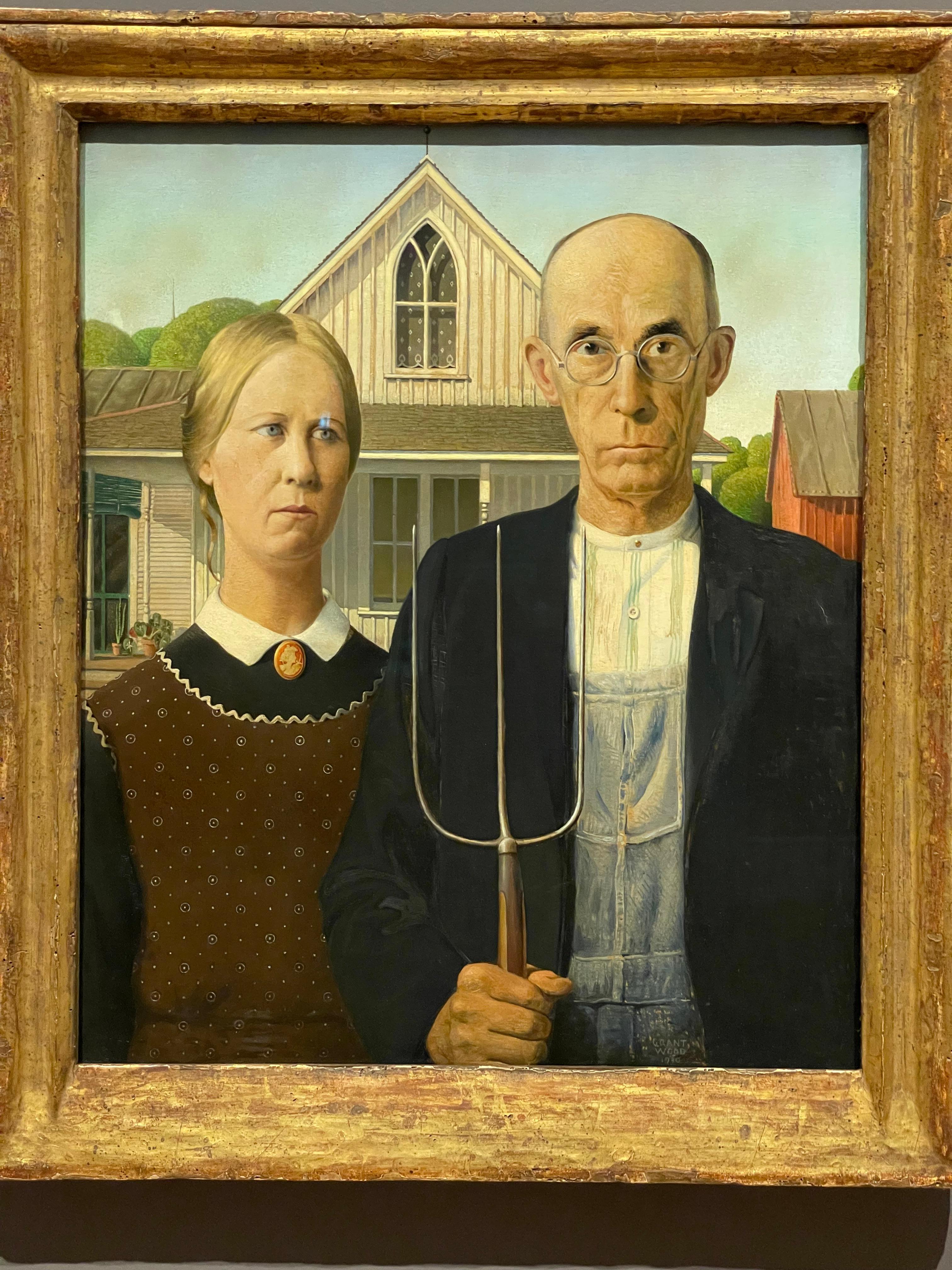 Grant Wood’s American Gothic