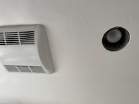 rusty vent and electrical hazard