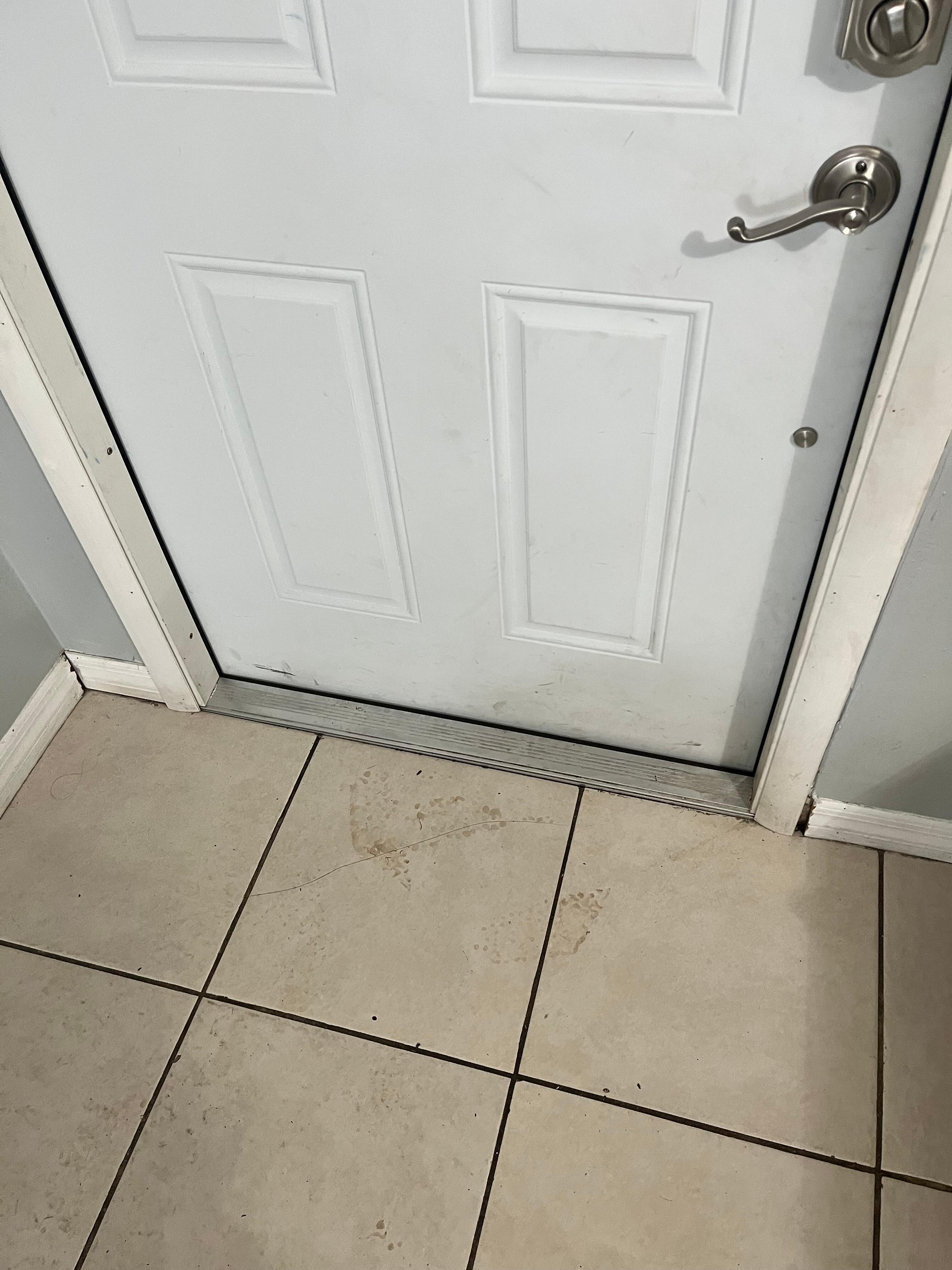 Dirty floor