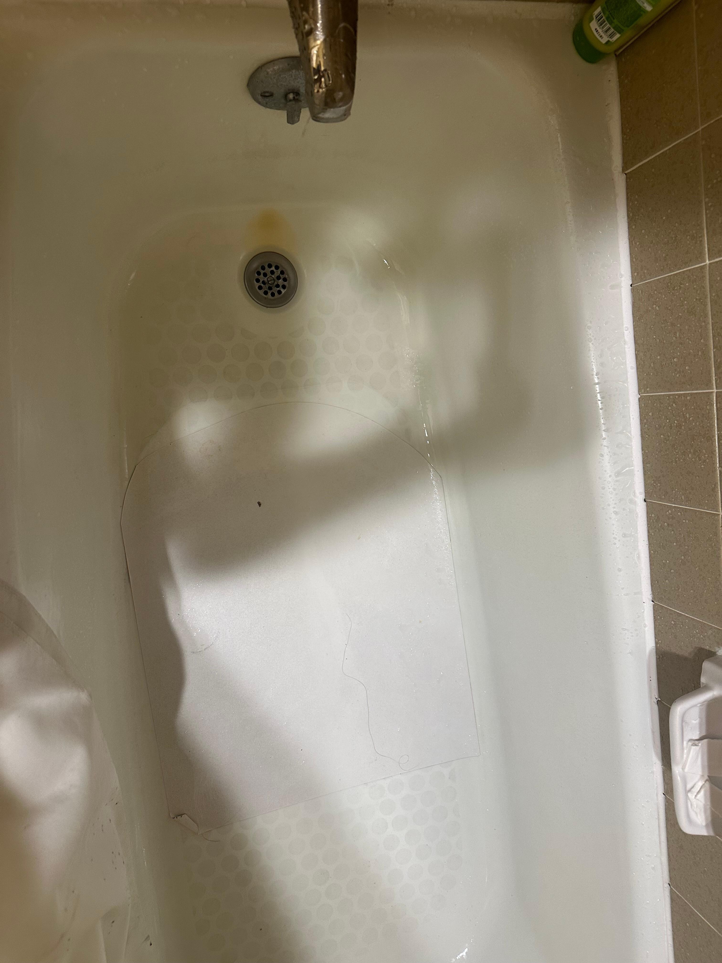 Stains in bathtub 