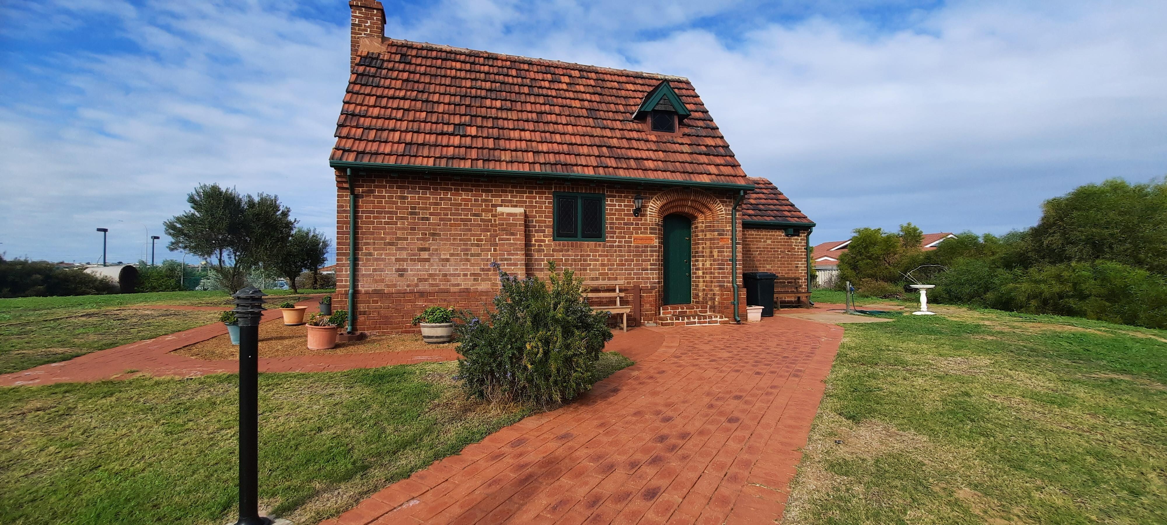 Front which is inviting and completely private and secure.