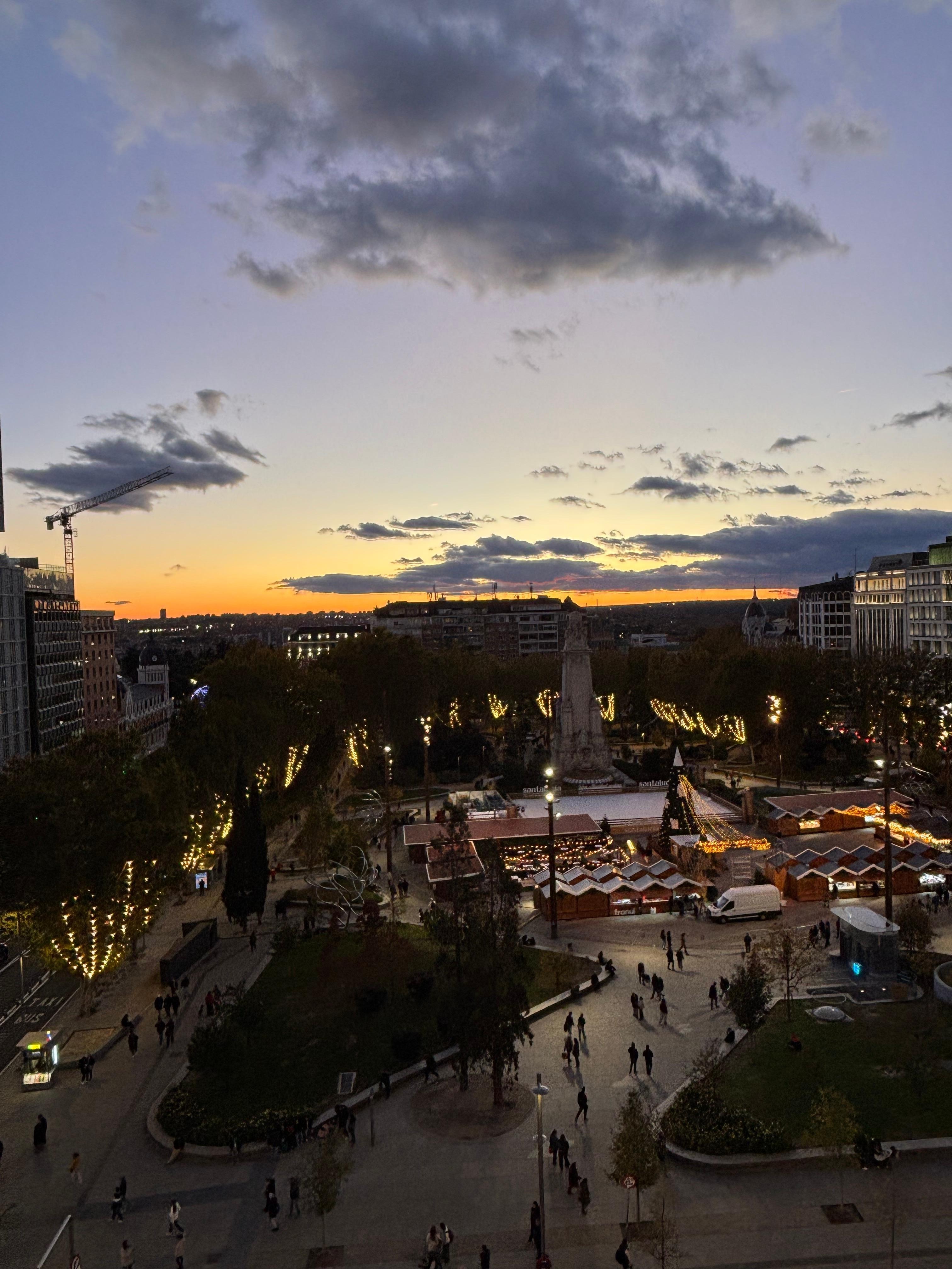 Desde nuestra habitación en el piso 6