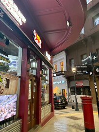 Great steak house downstairs